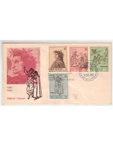 VATICANO 1965 FDC (Ala) Dante Alighieri
