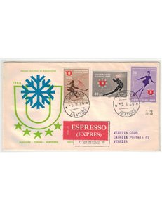 ITALY 1966 FDC (Venetia) Universiade collection