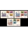 SAN MARINO 1964 FDC (Venice) History of the locomotive traveled