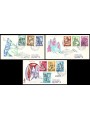 SAN MARINO 1962 FDC (Venetia) La montagna viaggiate