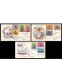 SAN MARINO 1963 FDC (Venetia) Navi antiche viaggiate