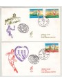 SAN MARINO 1991 FDC (Venice) Olympics traveled