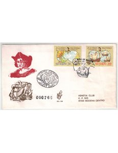 SAN MARINO 1991 FDC (Venice) Columbus traveled