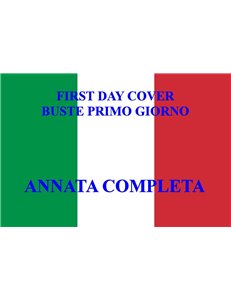 ITALIA 1964 FDC (Venetia) Annata Completa 9 Buste