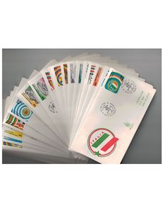ITALY 1990 FDC (Venice) World Cup 36 Covers