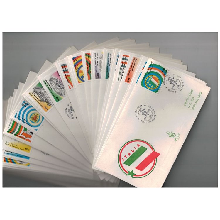 ITALIA 1990 FDC (Venetia) Mondiali 36 Buste