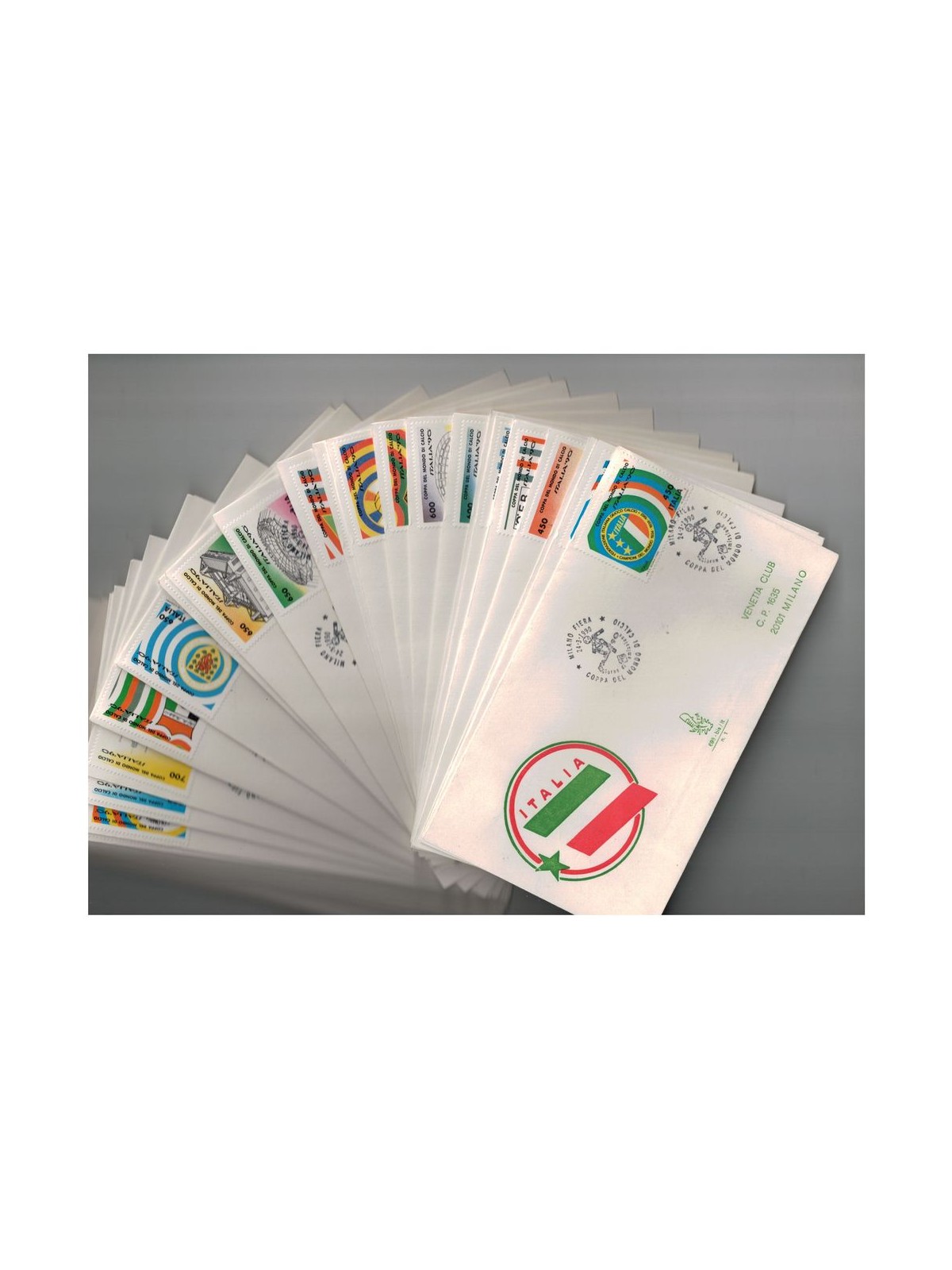 ITALY 1990 FDC (Venice) World Cup 36 Covers