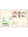 ITALIA 1977 FDC (Venetia) Navi Blocco