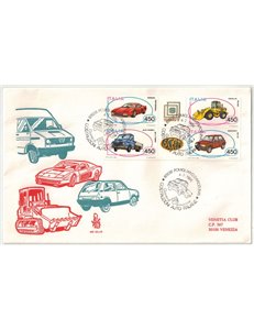 ITALY 1986 FDC (Venice) Auto Blocco
