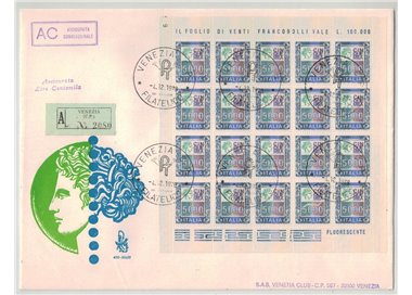 ITALY 1978 FDC (Venice) High value ? 5,000 m/s