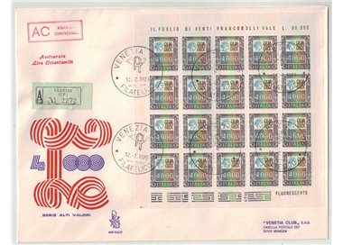 ITALIA 1979 FDC (Venetia) Alto valore ? 4.000 MF