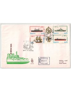 ITALIA 1978 FDC (Venetia) Navi Blocco