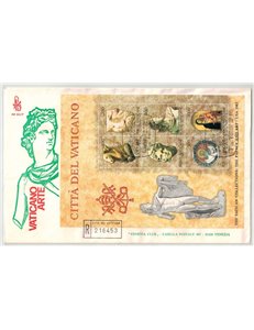 VATICAN 1983 FDC (Venice) Art in the USA, Chicago s/s