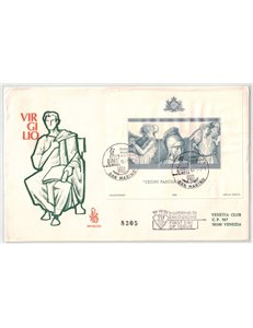 SAN MARINO 1981 FDC (Venetia) Virgilio s/s