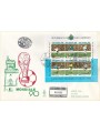 SAN MARINO 1990 FDC (Venice) Football World Cup s/s