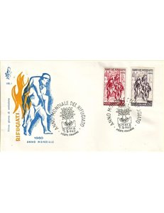 ITALIA 1960 FDC (Venetia) Anno del rifugiato