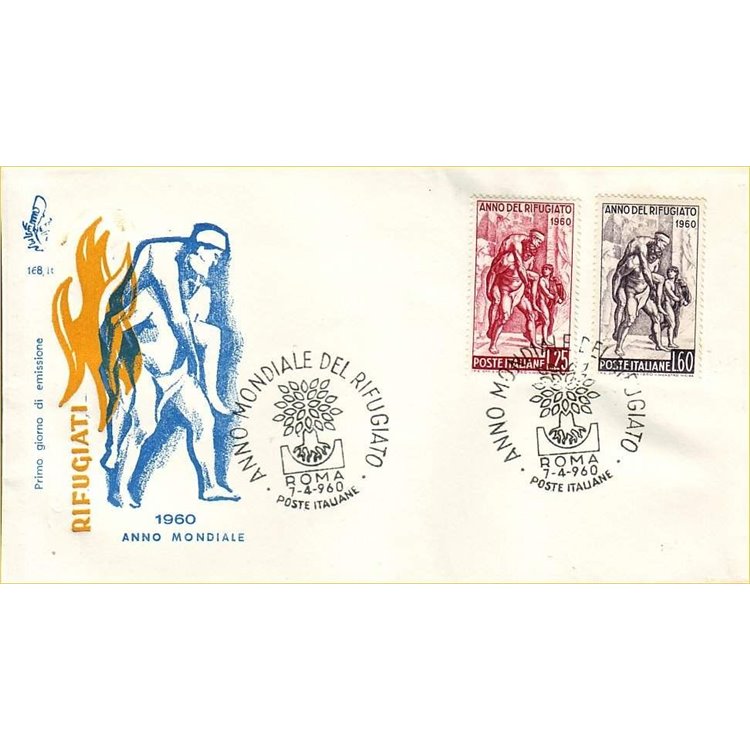 ITALIA 1960 FDC (Venetia) Anno del rifugiato