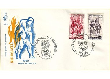 ITALY 1960 FDC (Venice) Year of the Refugee