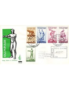 ITALY 1960 FDC (Venice) Olympics