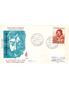 ITALIA 1960 FDC (Venetia) Caravaggio