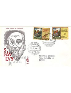 ITALY 1961 FDC (Venice) San Paolo collection