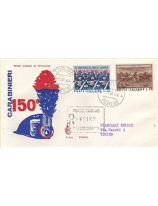 ITALIA 1964 FDC (Venetia) Arma dei Carabinieri racc