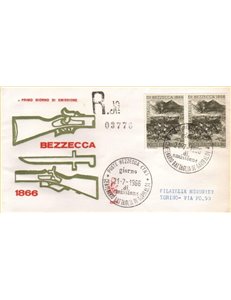 ITALIA 1966 FDC (Venetia) Bezzecca racc