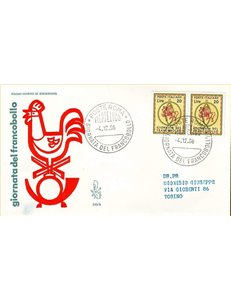 ITALIA 1966 FDC (Venetia) Giornata del francobollo