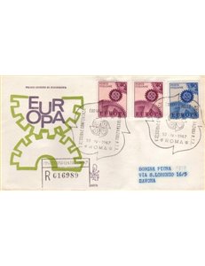 ITALY 1967 FDC (Venetia) Europa Cept rec