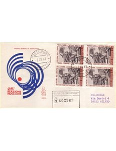 ITALY 1967 FDC (Venice) Nuclear reaction collected