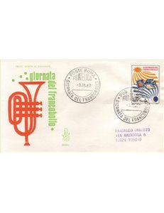 ITALY 1967 FDC (Venice) Stamp Day