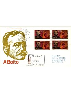 ITALY 1968 FDC (Venice) Arrigo Boito collection