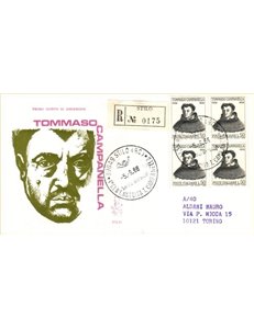 ITALY 1968 FDC (Venice) Tommaso Campanella collected