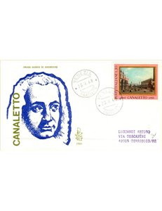 ITALIA 1968 FDC (Venetia) Canaletto ord