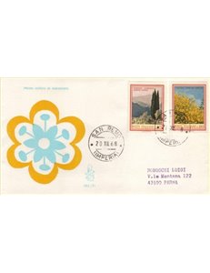 ITALY 1968 FDC (Venetia) Flora racc