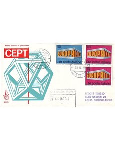 ITALY 1969 FDC (Venetia) Europa Cept rec