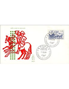 ITALY 1969 FDC (Venice) Stamp Day