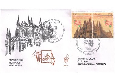 ITALIA 1996 FDC (Venetia) Italia 98