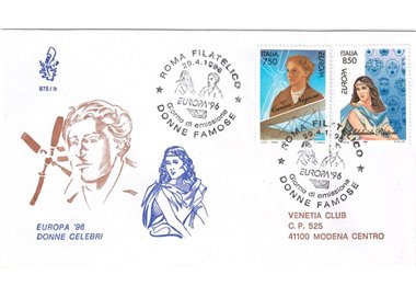 ITALIA 1996 FDC (Venetia) Europa