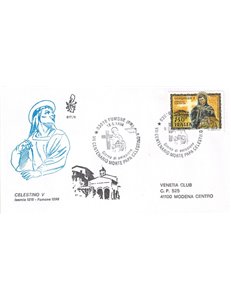ITALIA 1996 FDC (Venetia) Papa Celestino