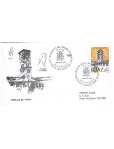 ITALIA 1996 FDC (Venetia) Abbazia di Farfa