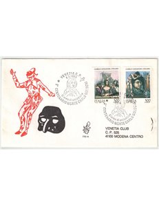 ITALY 1993 FDC (Venice) Carlo Goldoni