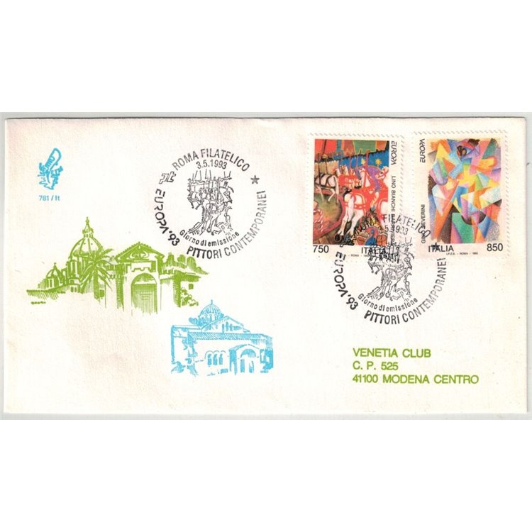 ITALY 1993 FDC (Venice) Europe