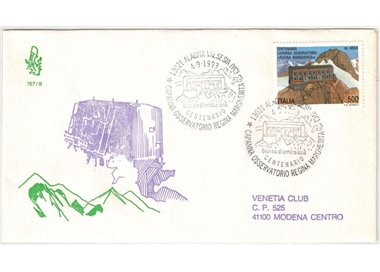 ITALY 1993 FDC (Venice) Capanna Margherita
