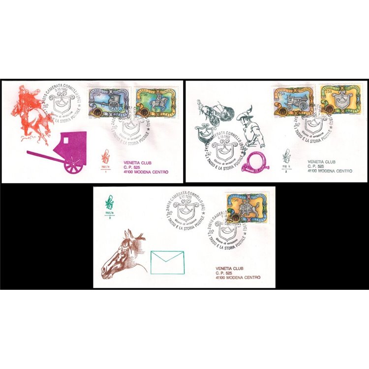 ITALY 1993 FDC (Venice) Cornello dei Tasso
