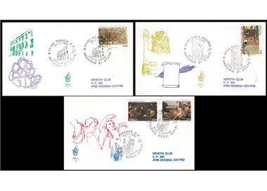ITALY 1993 FDC (Venice) Museums and Archives