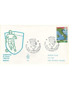 ITALIA 1990 FDC (Venetia) Napoli campione
