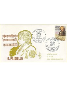 ITALIA 1990 FDC (Venetia) Giovanni Paisiello