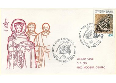 ITALIA 1990 FDC (Venetia) Arte musiva