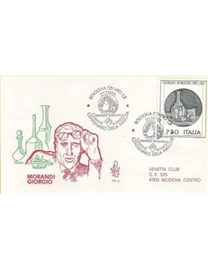 ITALIA 1990 FDC (Venetia) Giorgio Morandi